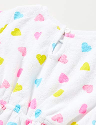 United Colors of Benetton Vestito Vestido, Blanco (Bianco 89d), 68 para Bebés