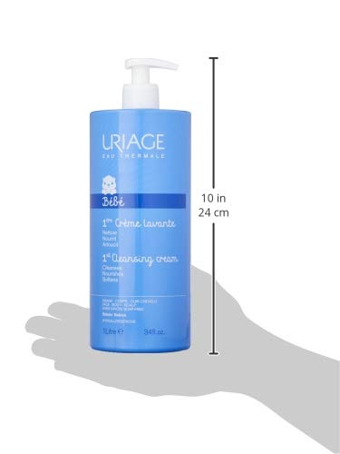 Uriage Espuma y Limpieza Crema Sin Jabón para Bebés Cara/Cuerpo/Calibre