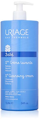 Uriage Espuma y Limpieza Crema Sin Jabón para Bebés Cara/Cuerpo/Calibre
