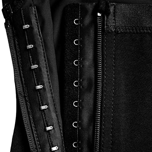 URIBAKY CinturóN Reductor Sin Costuras De Color SóLido para Mujer Abdomen con Cremallera CinturóN Reductor para DespuéS del Parto, CóModo Y Ligero para Una Belleza Corporal MáS Delgada