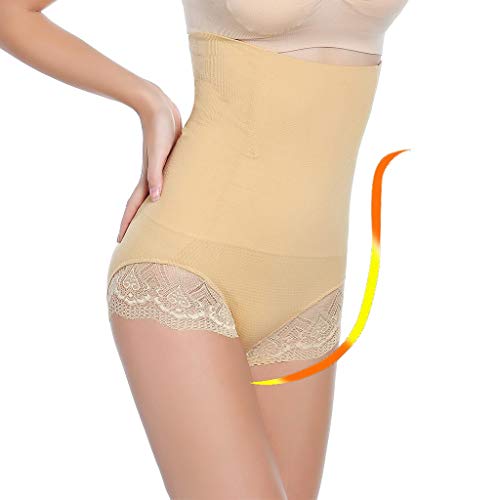 URIBAKY Mujer Cintura Alta Color SóLido Adelgazante Perder Peso Ligero Y Transpirable Belleza Corporal Fajas