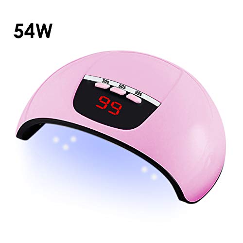 Uv Llevó La Lámpara de Uñas para Esmalte de Gel 45 W de Inducción Inteligente Usb Power Nail Lamp Professional Nailtool