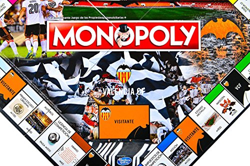 Valencia CF Monopoly (81410), Multicolor, Ninguna