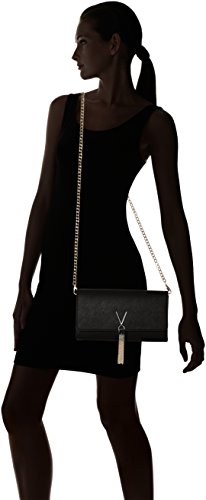 Valentino by Mario - Divina Sa, Carteras de mano Mujer, Negro (Nero), 4.5x12x27 cm (B x H T)