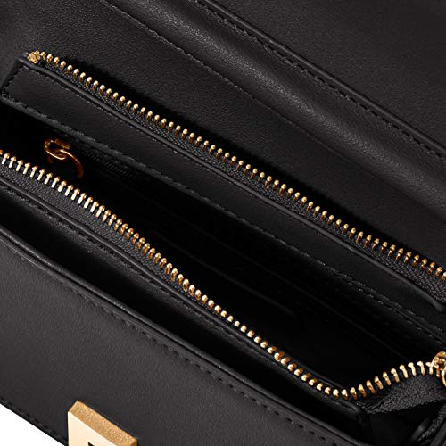Valentino by Mario - Jarvey, Bolsos bandolera Mujer, Negro (Nero), 9.5x12x20 cm (B x H T)