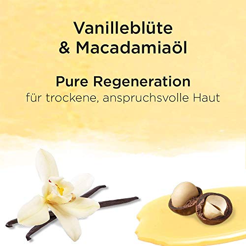 VANDINI VITALITY - Crema de manos con flores de vainilla y aceite de macadamia, 75 ml