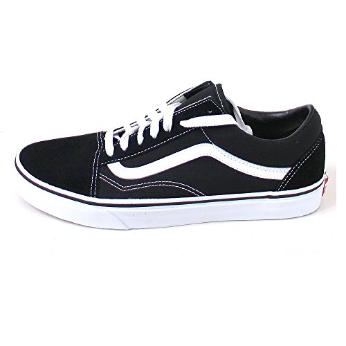 Vans Old Skool, Zapatillas Unisex Adulto, Negro (Black/White), 50