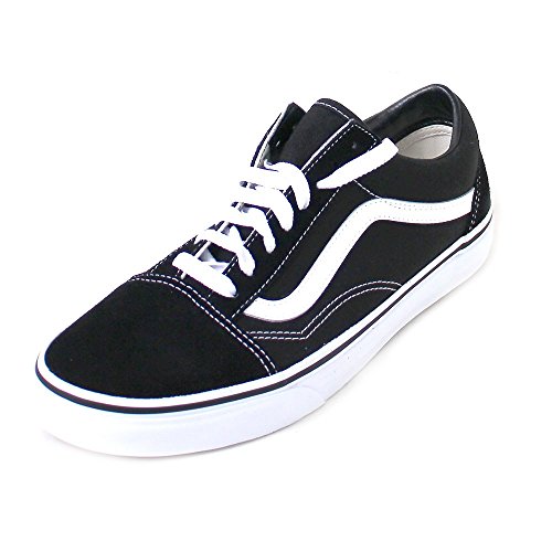 Vans Old Skool, Zapatillas Unisex Adulto, Negro (Black/White), 50