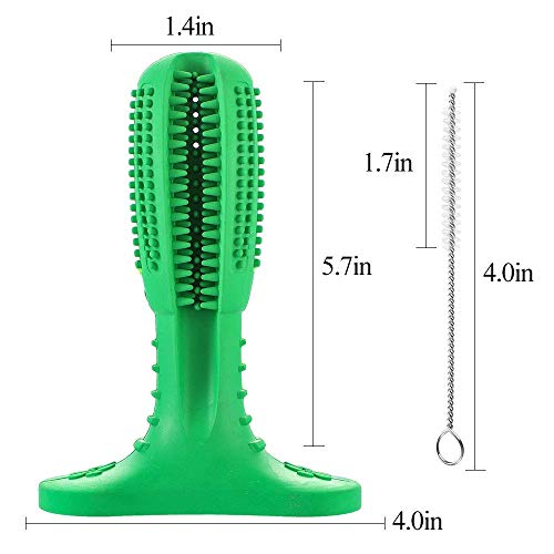 VANUODA Cepillos de Dientes para Perros, Juguetes Perro Masticar, Limpiador de higiene Dental, Regalo de Amante de los Animales (S)