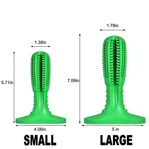 VANUODA Cepillos de Dientes para Perros, Juguetes Perro Masticar, Limpiador de higiene Dental, Regalo de Amante de los Animales (S)