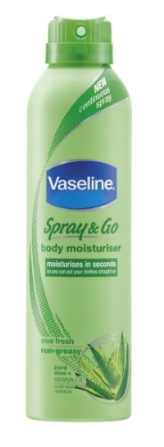 Vaselina Spray and Go crema hidratante de cuerpo Aloe Fresh