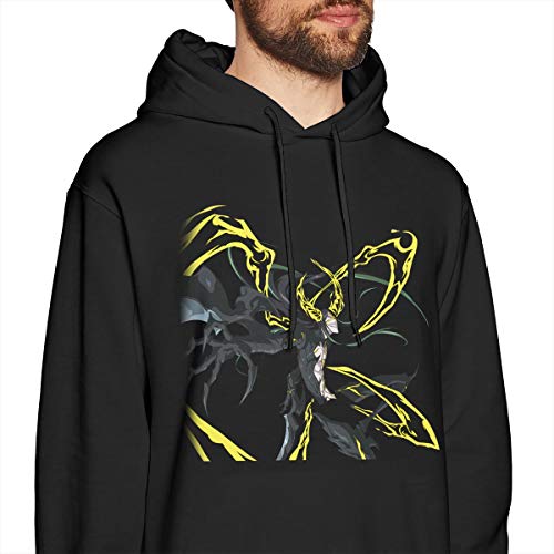 Vdaras - Sudadera con capucha para hombre Nnoitora Gilga 5th Espada Negro Negro ( X-Large