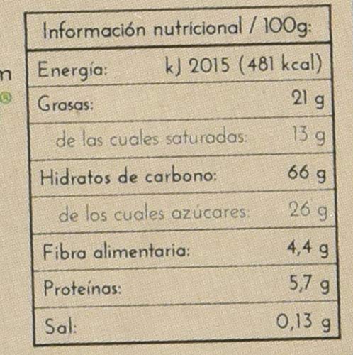 Vegetalia, Tortita de Maíz (Chocolate negro) - 95 gr.