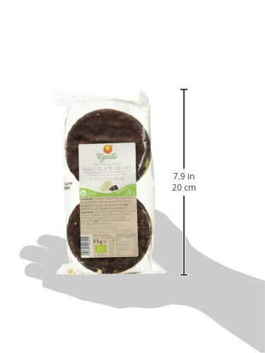 Vegetalia, Tortita de Maíz (Chocolate negro) - 95 gr.