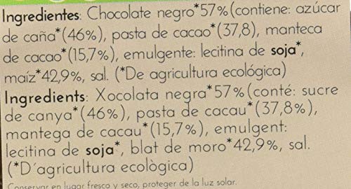 Vegetalia, Tortita de Maíz (Chocolate negro) - 95 gr.