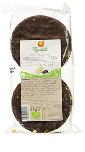 Vegetalia, Tortita de Maíz (Chocolate negro) - 95 gr.