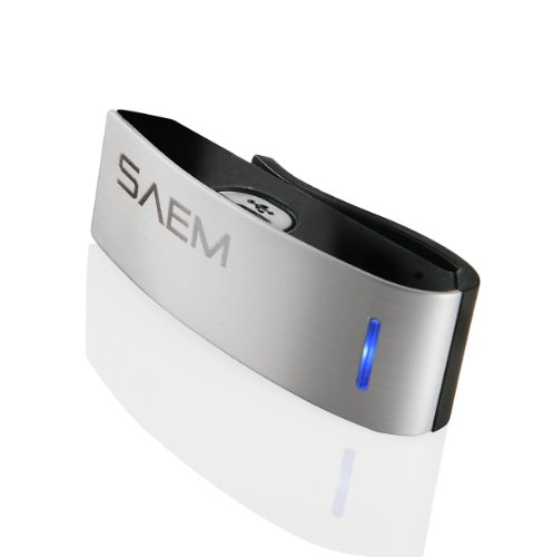 Veho SAEM - Accesorio para dispositivos portátil (Bluetooth, Negro, Plata, 120 mAh)