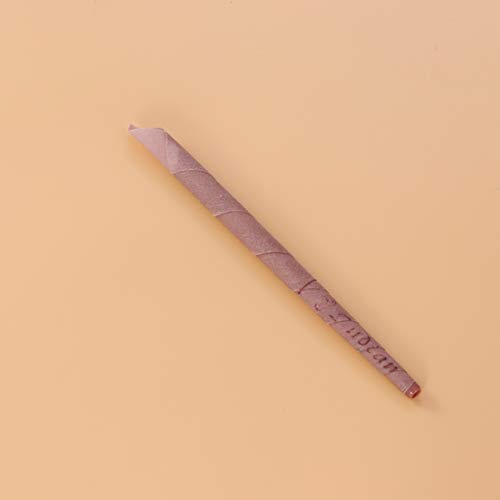 Velas de cera de abeja para todos los oídos, 100% orgánicas, no tóxicas, con fragancia de cilindros huecos, 12 unidades