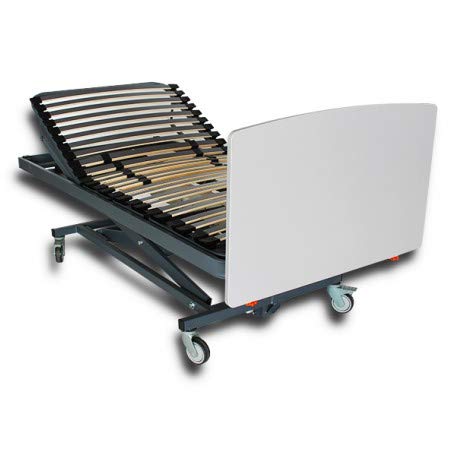 Ventadecolchones - Camas Articuladas Geriátrica de Hospital con Carro Elevador Medida 90 x 190 cm