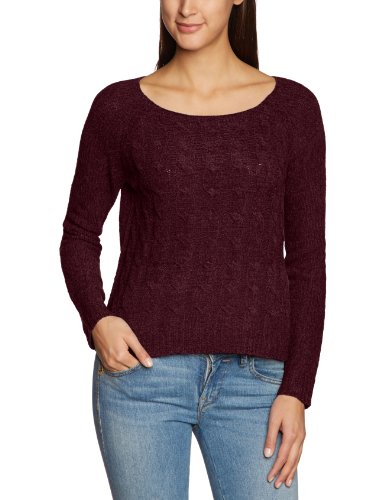 Vero Moda - Jersey de Manga Larga para Mujer, Talla 44, Color Higo
