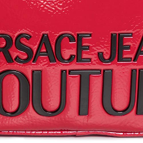 Versace - Bolso con bandolera desmontable Jeans Couture color rojo - negro (rojo)