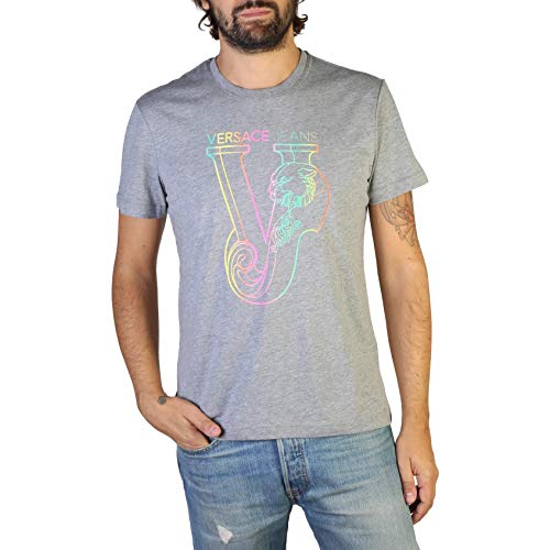 Versace Jeans Camiseta B3GTB74C_36590 Hombre Color: Turquesa Talla: M