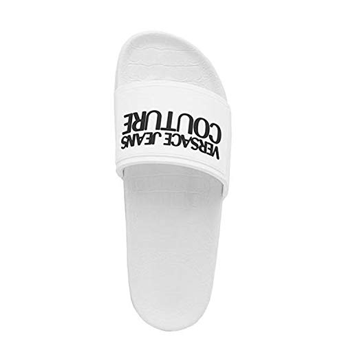 Versace Jeans Couture Hombre Chancla Bianco 45 EU