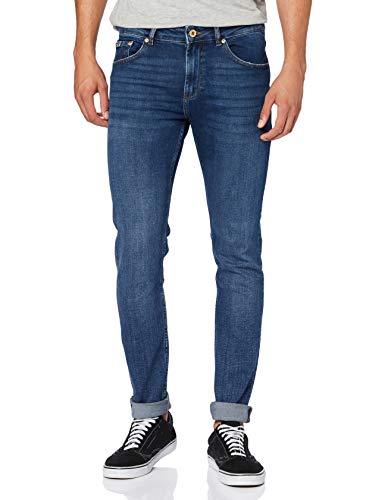 VERSACE JEANS COUTURE Man Trouser Vaqueros Skinny, Azul (Indigo 904), 42 (Talla del Fabricante: 30) para Hombre