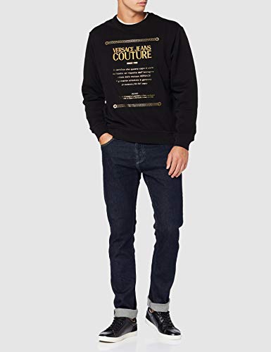 VERSACE JEANS COUTURE Man Trouser Vaqueros Slim, Azul (Doppio Indaco 912), 42 (Talla del Fabricante: 31) para Hombre