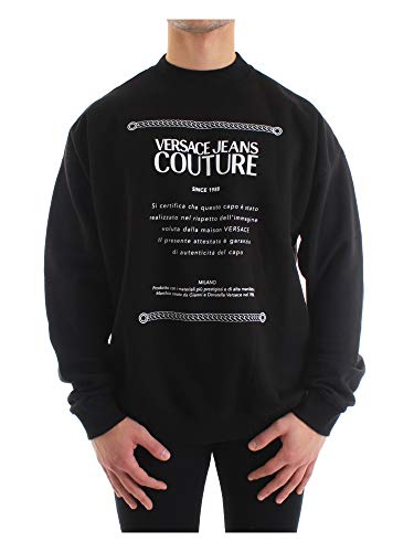 Versace Jeans Couture - Sudadera para hombre Negro
 S