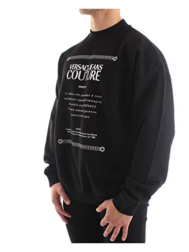 Versace Jeans Couture - Sudadera para hombre Negro
 S