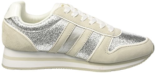 Versace Jeans EE0VRBSA1_E70027, Zapatillas para Mujer, Blanco (Bianco Ottico E003), 36 EU