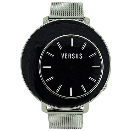 Versus AL15SBQ909-A099 - Reloj para Mujeres, Correa de Acero Inoxidable Color Plateado