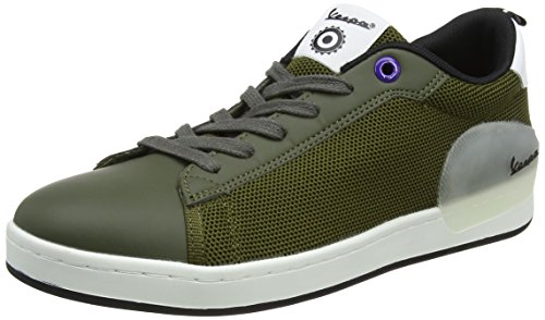 Vespa Freccia, Zapatillas Unisex Adulto, Verde Verde Militare, 42 EU