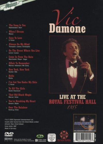 Vic Damone - Live at the Royal Festival Hall [Alemania] [DVD]