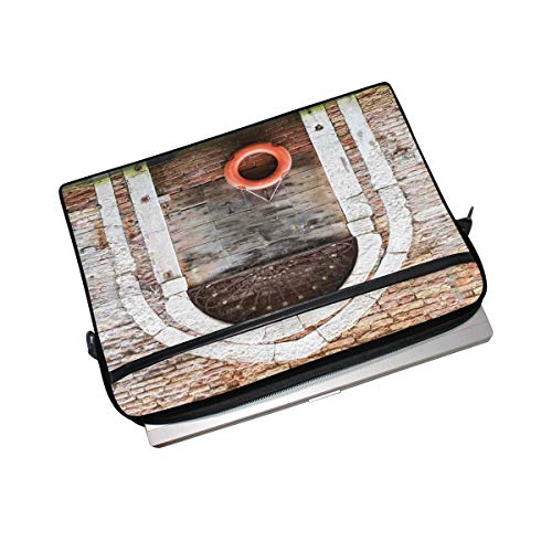 VICAFUCI Nuevo Bolso para portátil de 15-15.4 Pulgadas,Impresión histórica Italiana de la Puerta de Venecia