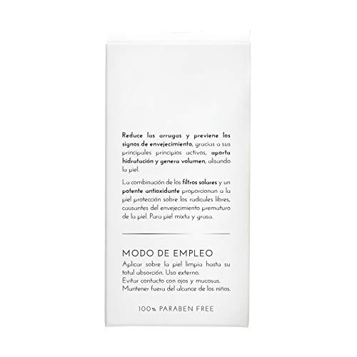 VICORVA CREMIGEL HIALURÓNICO FPS 20 | Antiage Facial con Ácido Hialurónico, Rosa Mosqueta y Jalea Real | Para pieles mixtas y grasas | Protección Solar UVA/UVB Media | 50ml