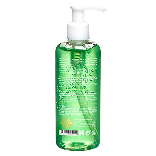 VICORVA GEL DÉRMICO ALOE VERA | Con jugo de aloe vera puro | Para todo tipo de pieles | Hidratante y calmante | 250ml
