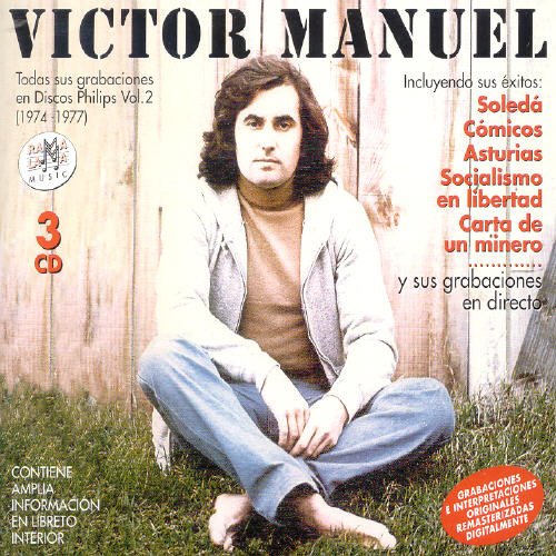 Víctor Manuel. Todas Sus Grabaciones en Philips Volúmen 2