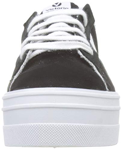 Victoria Barcelona Deportivo Antelina, Zapatillas Unisex Adulto, Negro (Negro 10), 37 EU