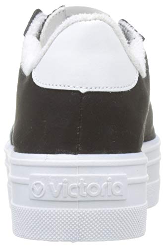 Victoria Barcelona Deportivo Antelina, Zapatillas Unisex Adulto, Negro (Negro 10), 37 EU