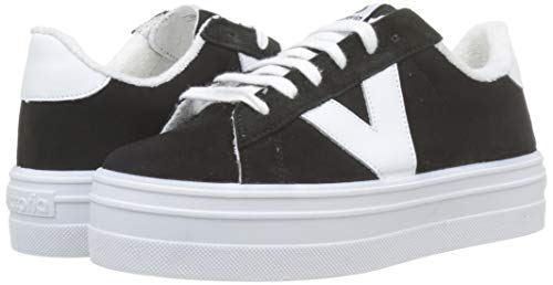 Victoria Barcelona Deportivo Antelina, Zapatillas Unisex Adulto, Negro (Negro 10), 37 EU