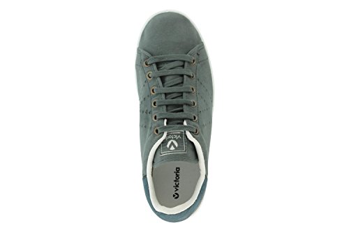 Victoria Zapatillas 12550 - Deportiva Lona Tintada Plomo, Color Plomo, Talla 36
