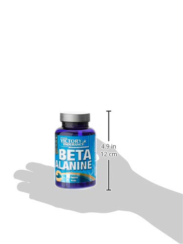 Victory Endurance Beta Alanine. Aumenta la resistencia, mejora la contracción muscular y retrasa la fatiga (90 Caps)