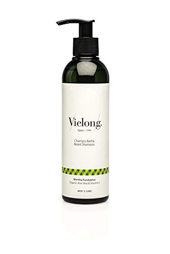 Vielong Champú Barba Aloe Vera Y Vitamina E Con Extractos De Menta Y Eucalipto - 250 Ml. 300 g