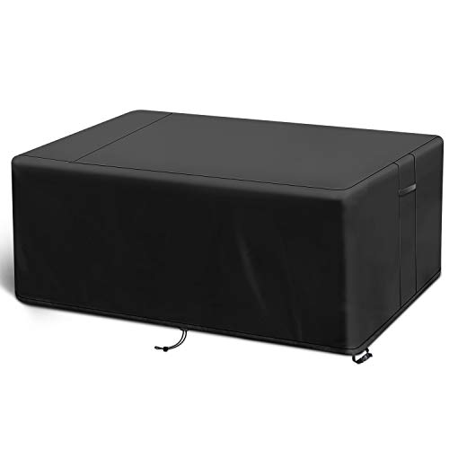 Viewee Funda para Muebles de Jardín, 200x160x70cm, Tela Oxford Revestimiento de PU, Cubierta de Exterior Funda Protectorar Impermeable, Anti-UV a Prueba de Viento, Lluvia y Nieve