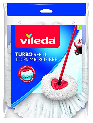 Vileda 2431 Producto de Limpieza Multiusos para el Hogar, Microfibra, Color Blanco