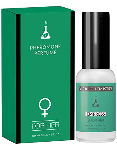 ViralChemistry las feromonas para las mujeres (emperatriz) -, ultra fuerte orgánico perfume fragancia elegante cuerpo (1 oz.)