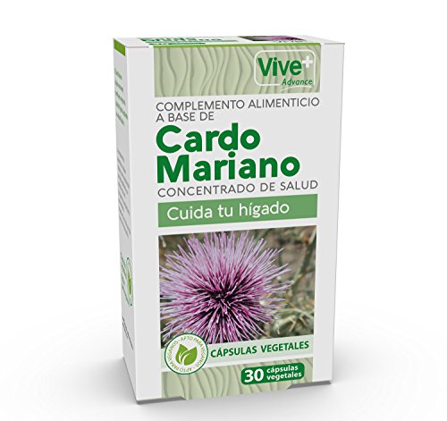 Vive+ Advance Cardo Mariano, Suplemento Alimenticio - 3 Paquetes de 30 Cápsulas