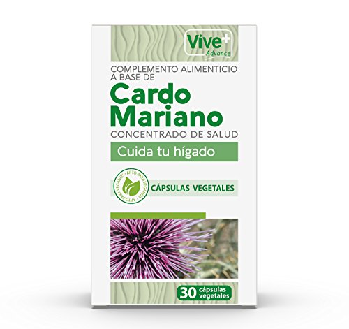 Vive+ Advance Cardo Mariano, Suplemento Alimenticio - 3 Paquetes de 30 Cápsulas